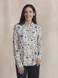 Chemise Femme Coton Beige NOEMACHE - 1