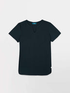 Blouse Femme Légère En CrÃªpe Marine - 2