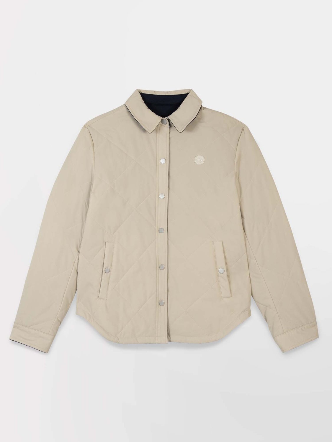 Veste Femme Reversible Esprit Sur Chemise Ivoire et Marine - 2