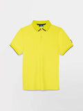 Polo Homme Séchage Rapide Fluide Jaune - 1