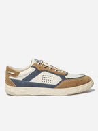 Tennis Homme Cuir Tofu Marron Ardoise GUYLHEM - 2