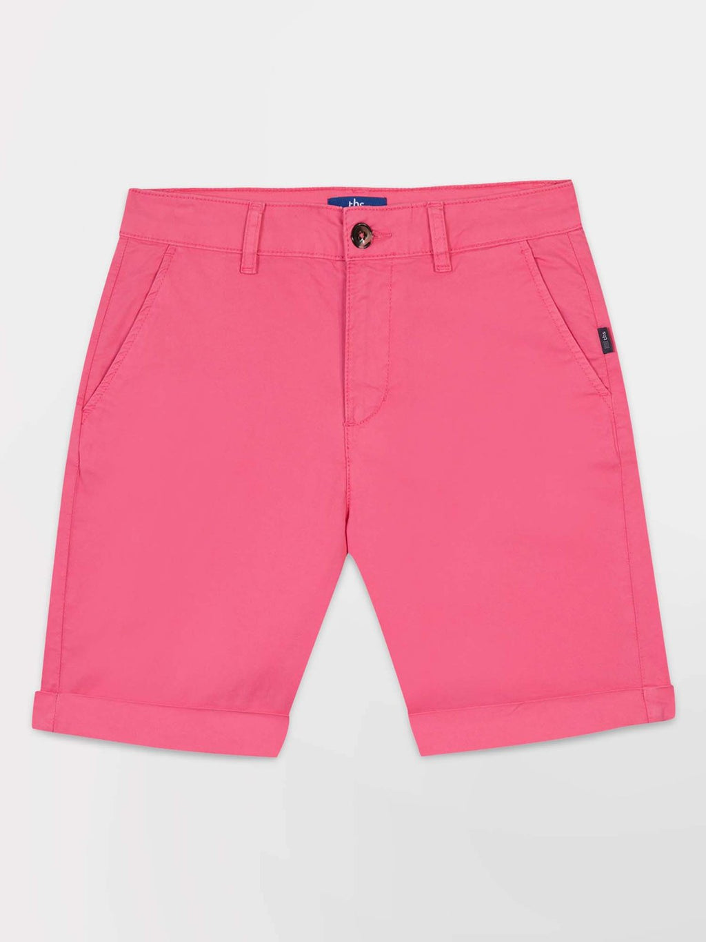 Bermuda Femme Coton Stretch Fuschia - 2