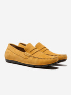 Mocassins Homme En Cuir Velours Marine - 6