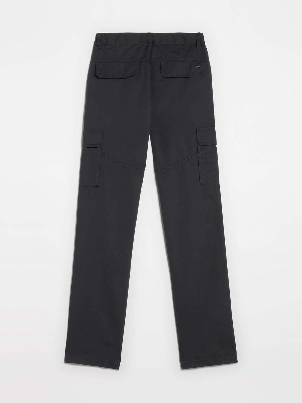 Pantalon Homme Cargo Ceinture Elastiquée Noir - 2