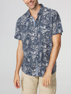 Chemise Homme Imprimés Bleu MILLOCHA - 2