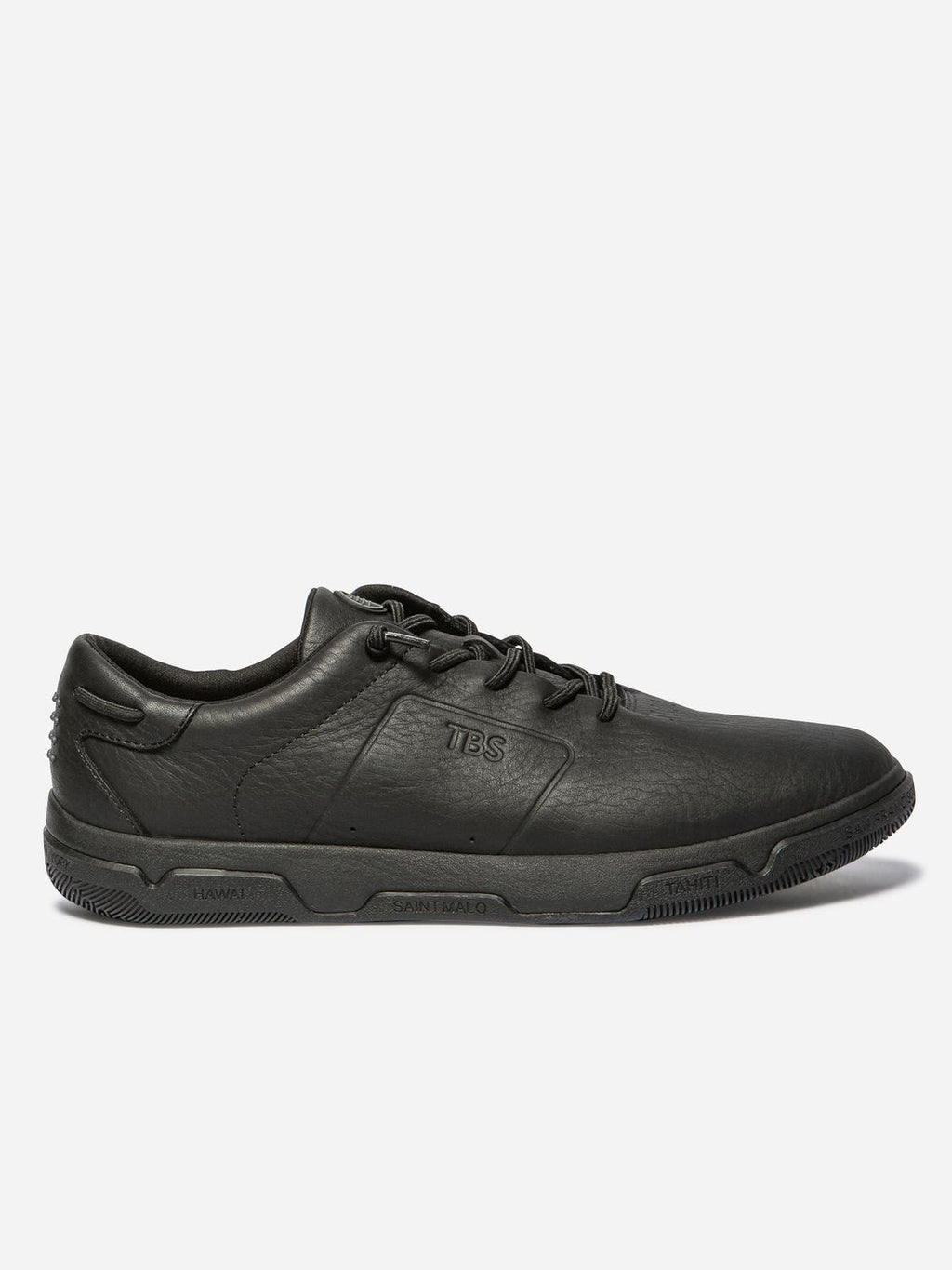 Tennis Homme cuir Noir GELAZZY - 2