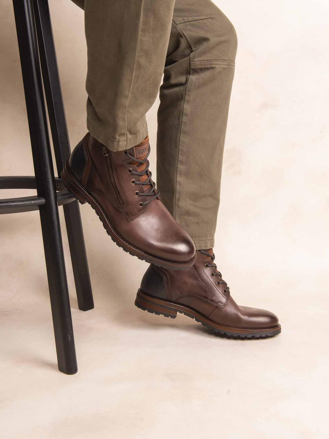Bottines Homme Cuir Noir THIERNO - 3