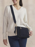 Sac Bandoulière Femme Knit Recyclé Marine - 1