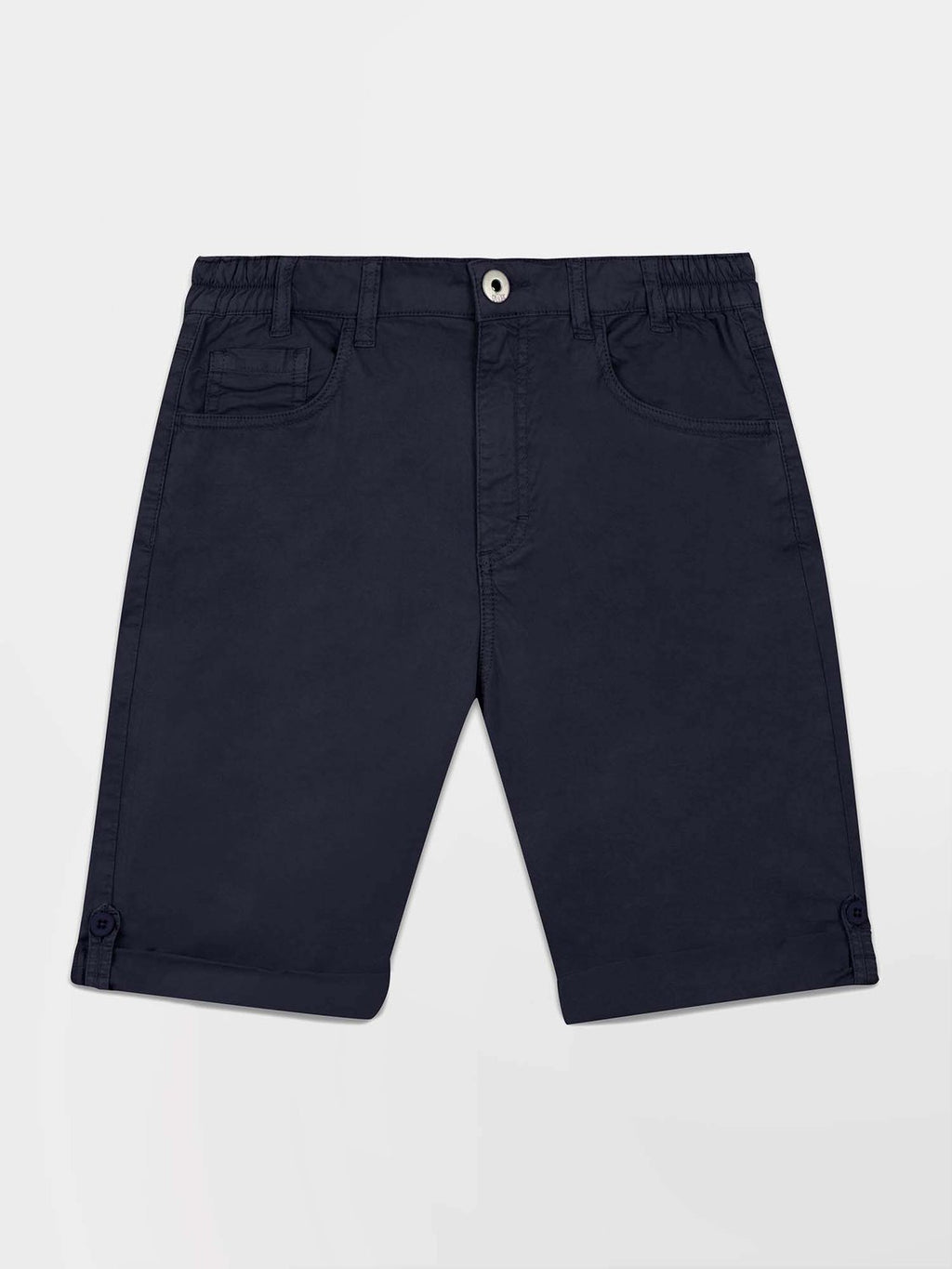 Bermuda Femme Ceinture Elastiquée Kaki - 4