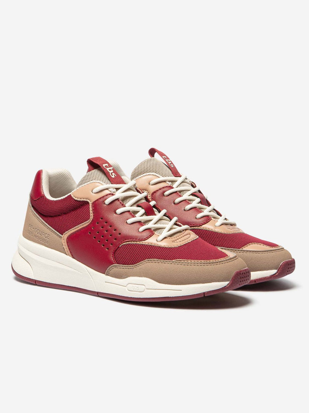 Baskets Femme Recyclable Rouge - 2