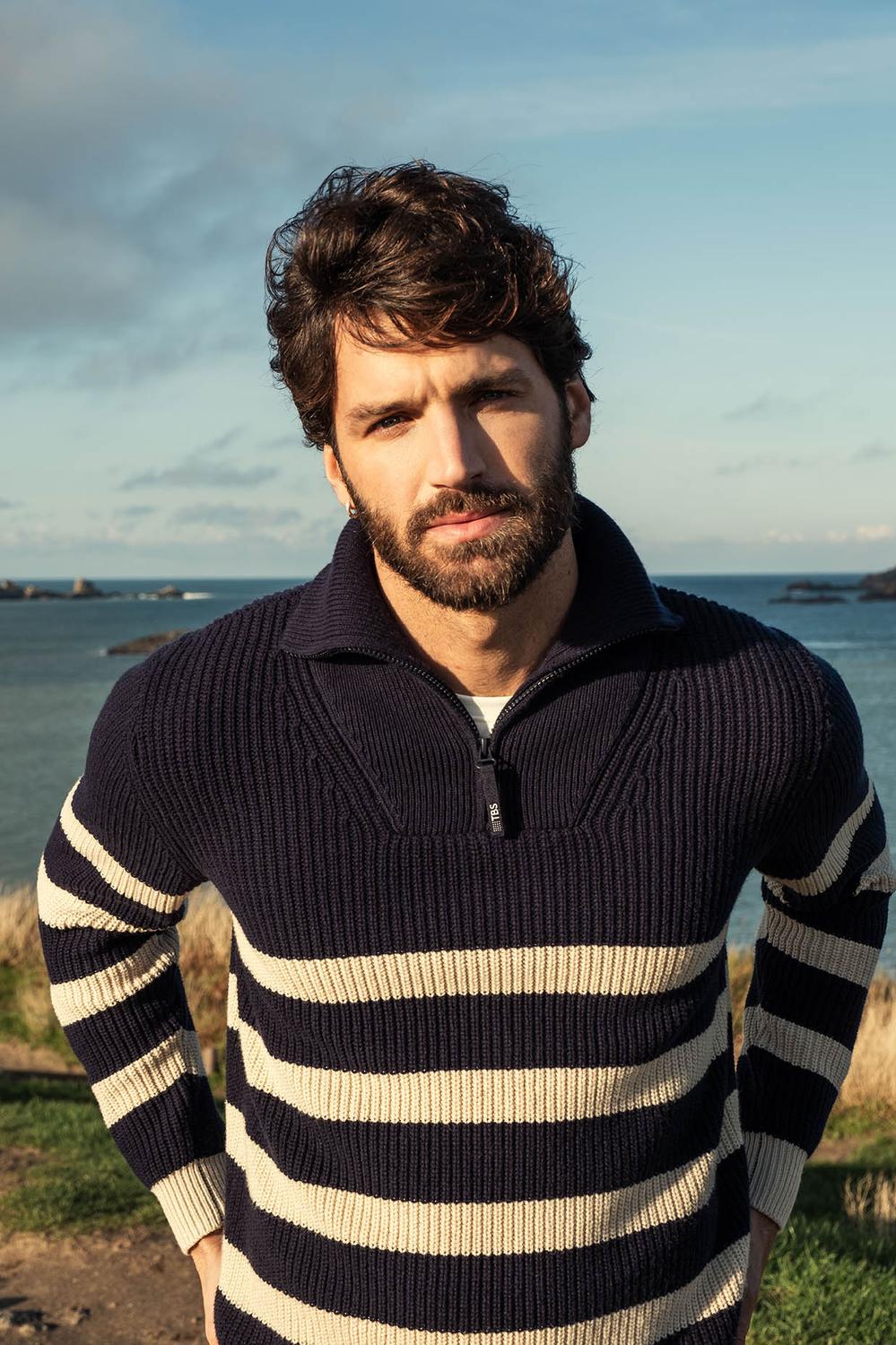 Pull Col Camionneur Homme Lichen MORAYCAM - 3