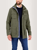 Veste Saharienne Homme Legère & Déperlante Kaki - 1