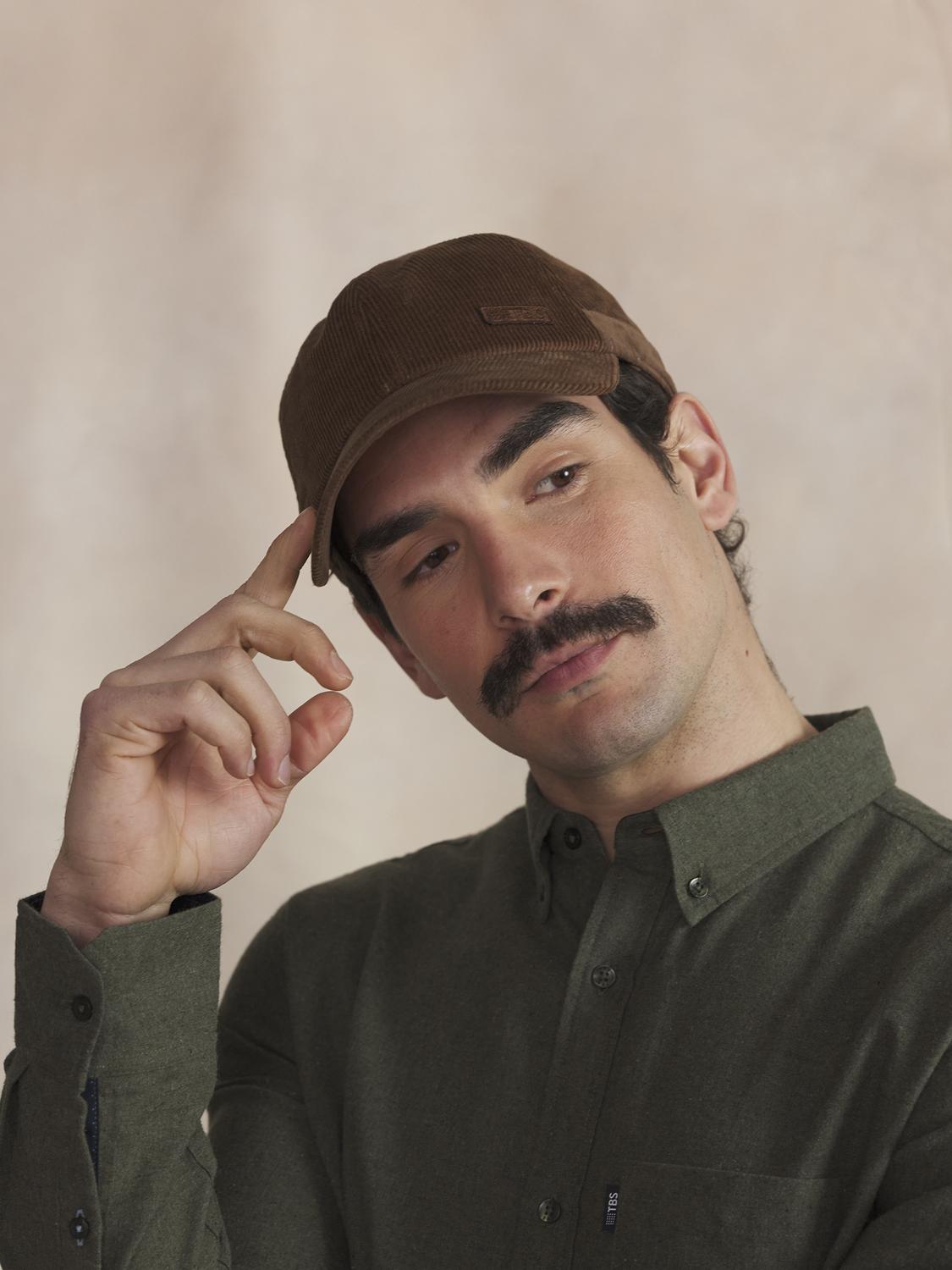 Casquette Homme Textile Chocolat TEKOPAS - 1