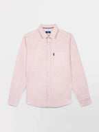 Chemise Homme Manches Longues Coton Rose Clair - 2