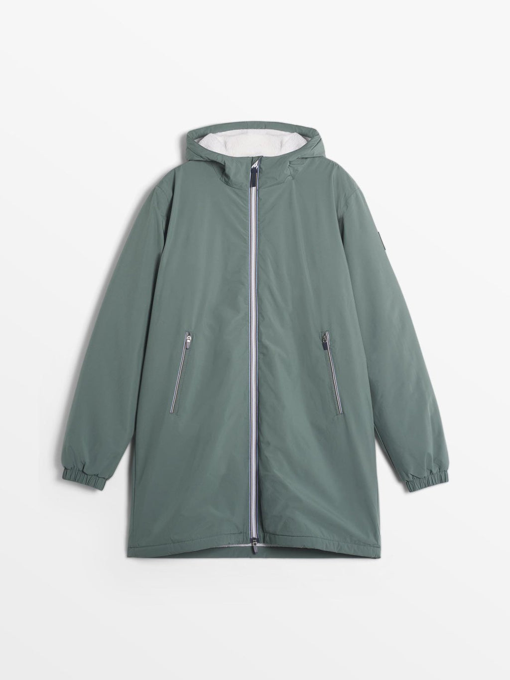 Veste Mixte  Longue Chaude et Imperméable Vert - 1
