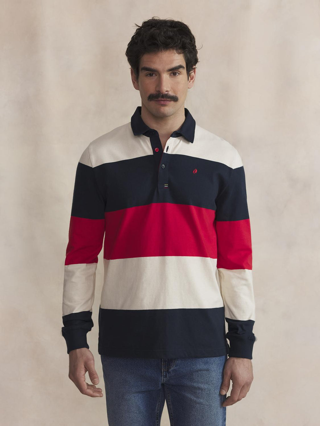 Polo Homme Marine ELIELPOL - 1