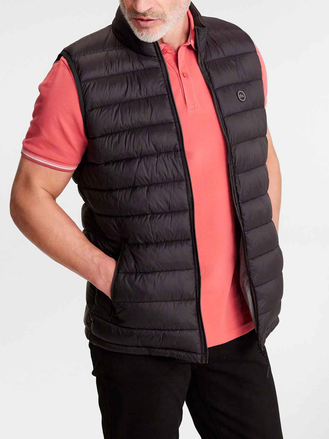 Doudoune Homme Sans Manches Matières Recyclées Marine - 3