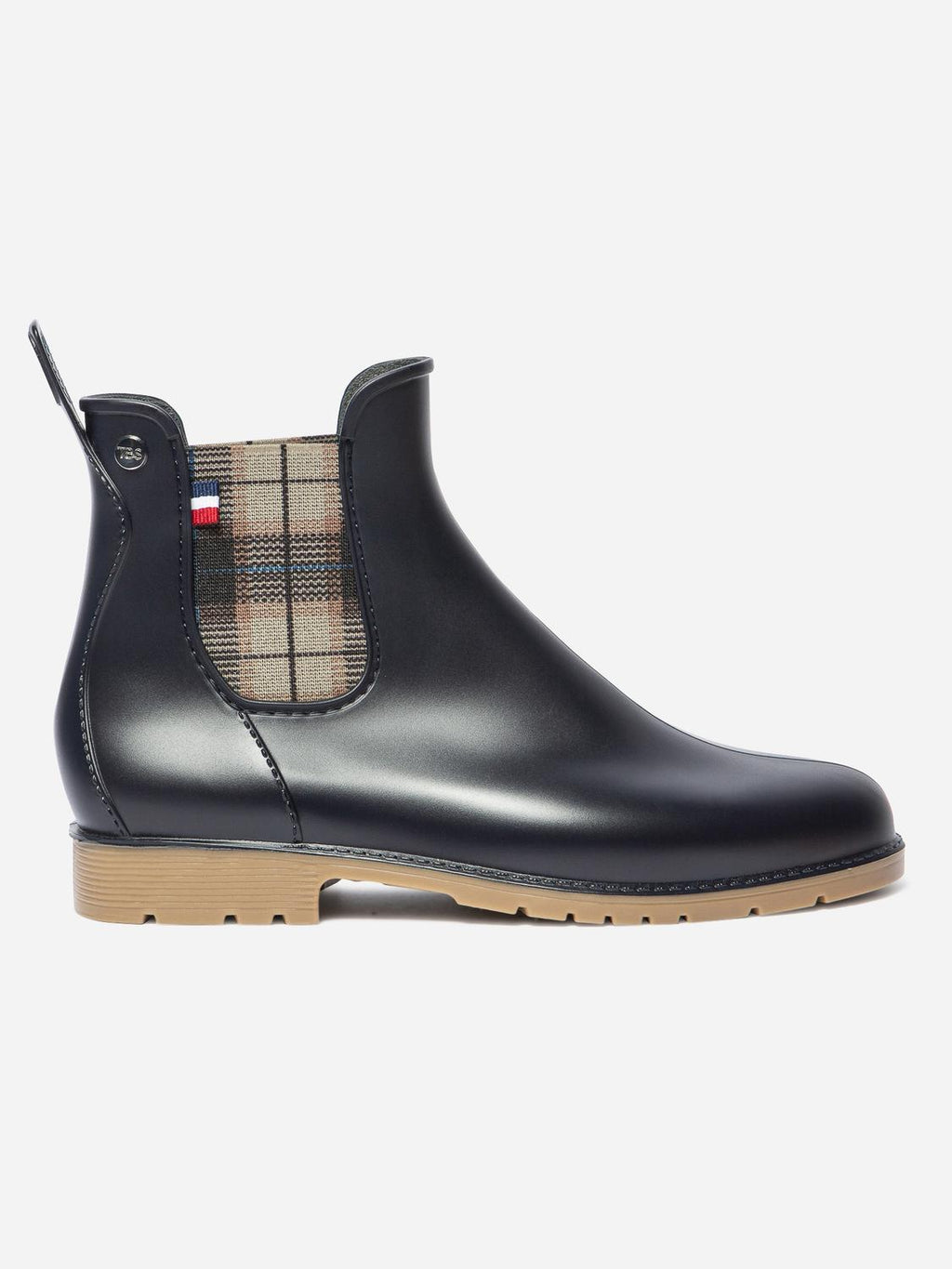 Bottines de Pluie Femme Fabriquées en France Noir - 4