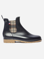 Bottines de Pluie Femme Fabriquées en France Noir - 4