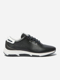 Tennis Femme Confort Cuir Bleu - 1