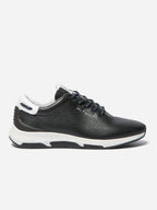 Tennis Femme Confort Cuir Bleu - 1