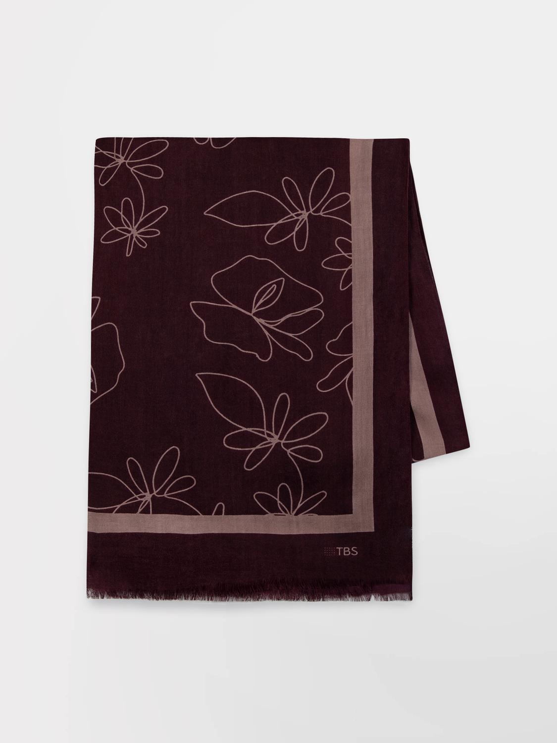 Foulard Femme Textile Synagot et Nymphe CLEOFOU - 2