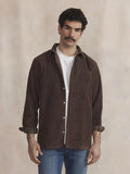Chemise Homme Coton Brun MAEROCHE - 1