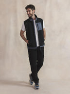 Sweat Zippé Homme Noir CADENSAN - 2
