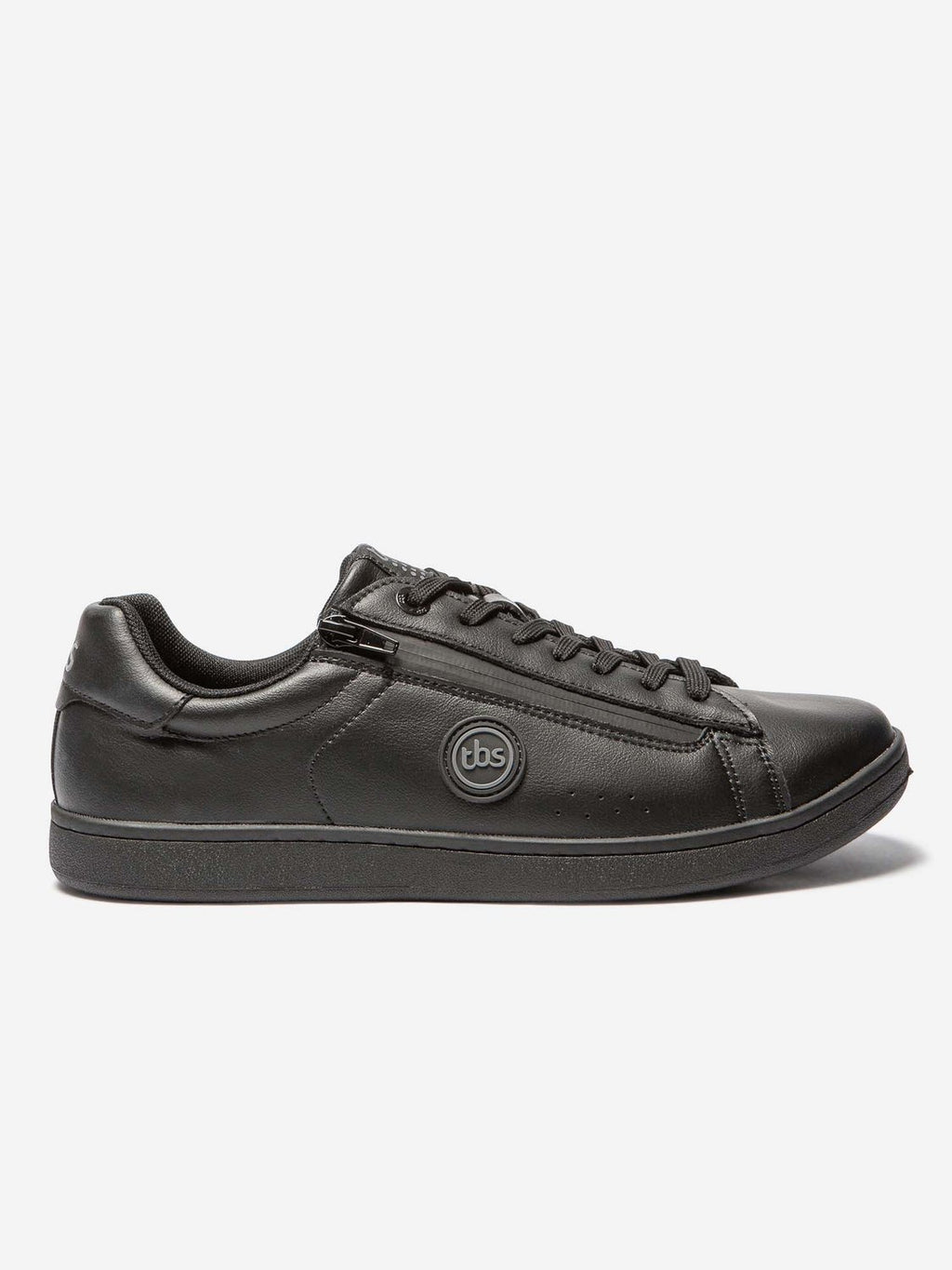 Tennis Homme Zip Latéral Coloris Noir - 1