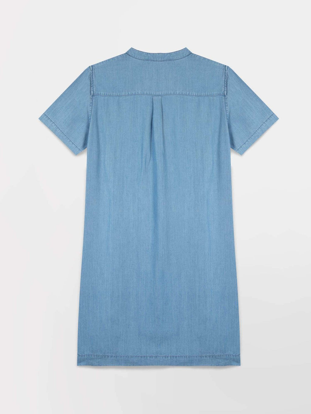 Robe Femme Coupe Droite 4 Poches Lyocell Bleu - 2