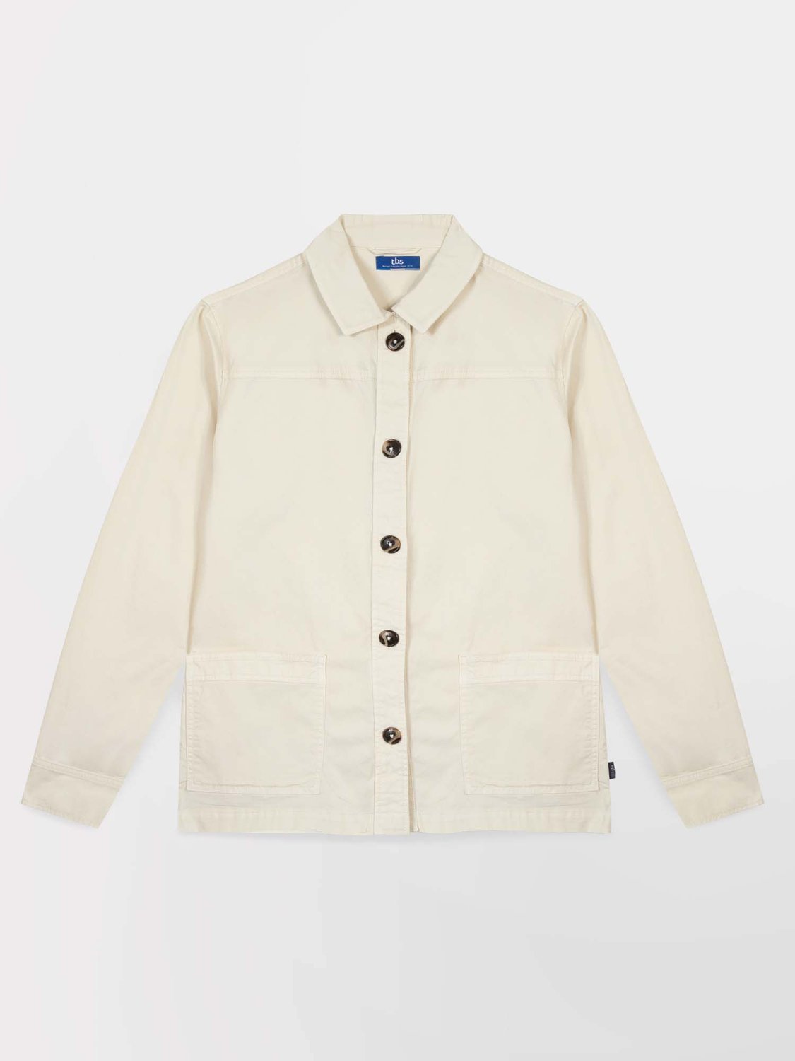 Veste Femme Légère Coton Stretch Blanc - 2