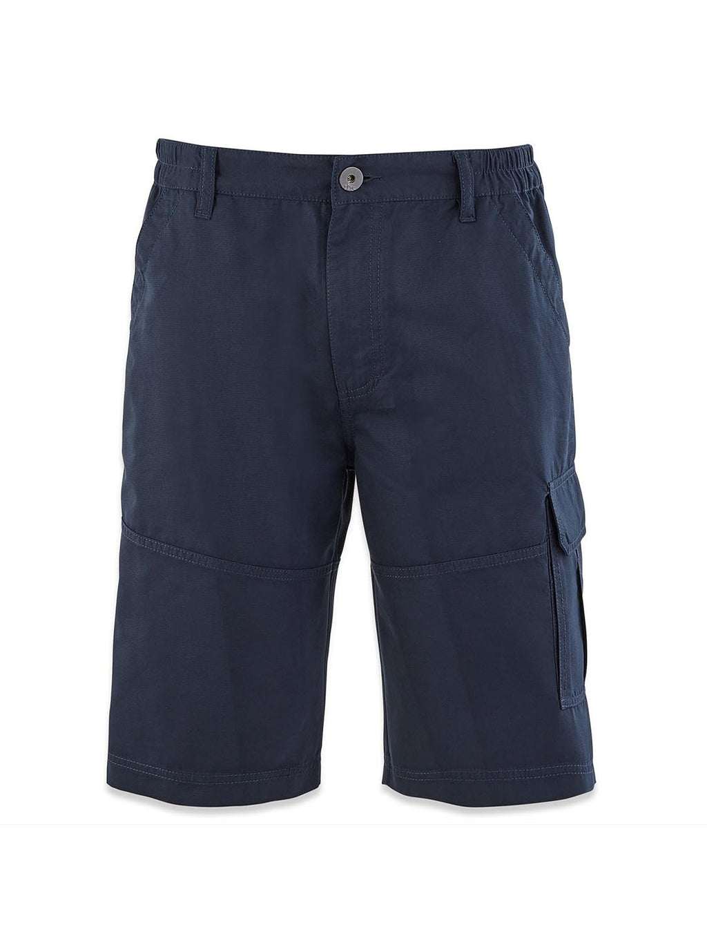 Bermuda Homme Ceinture Semi-Elastiquée Marine - 1