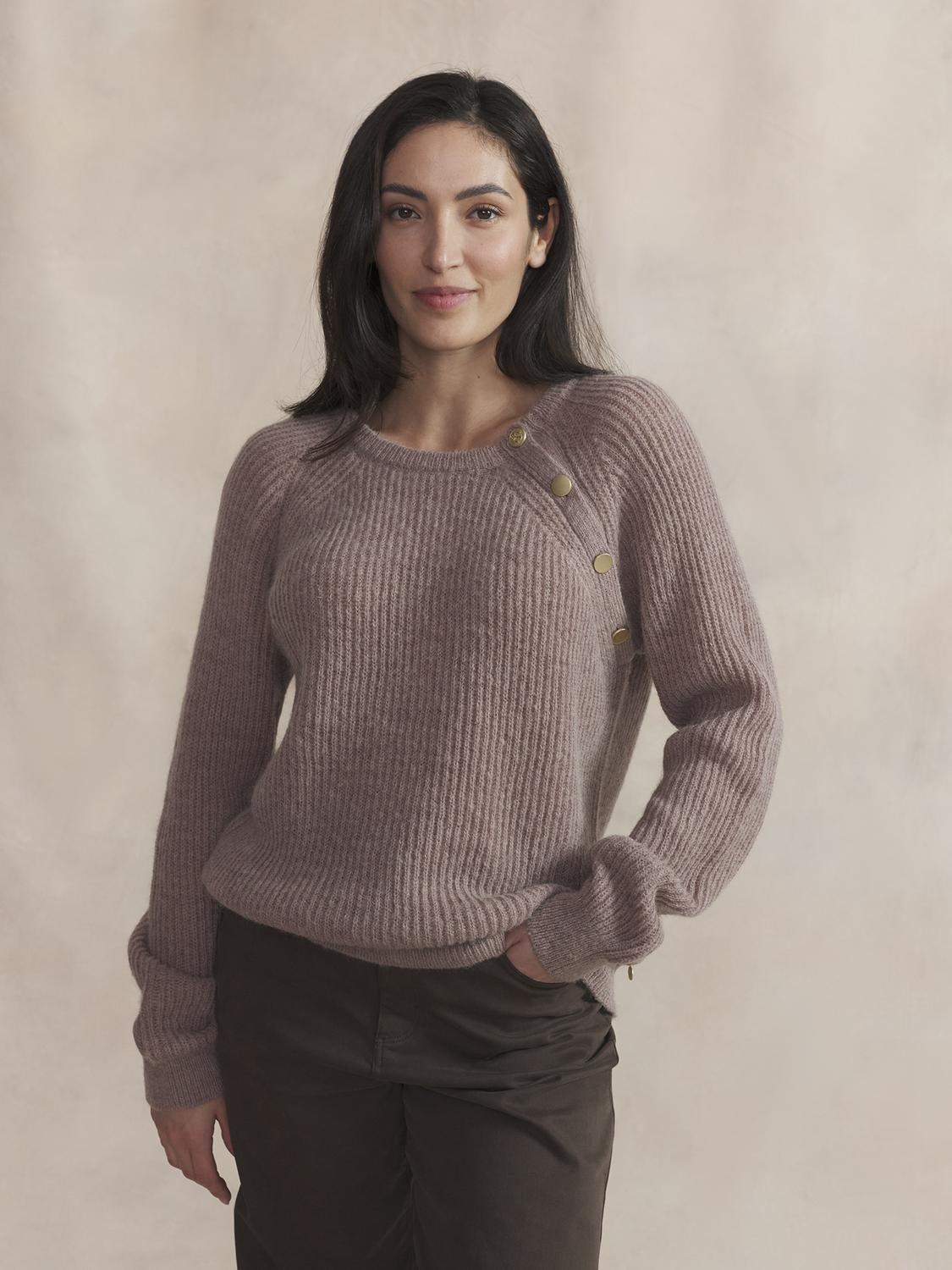 Pull Col Femme Nymphe INESAPUL - 1