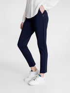 Pantalon Chino Femme Stretch Marine - 1