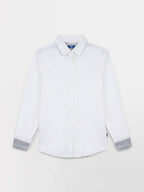 Chemise Femme Coton Lin Blanc - 2