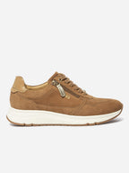 Tennis Femme Doublée Cuir Tan BLONZIP - 2