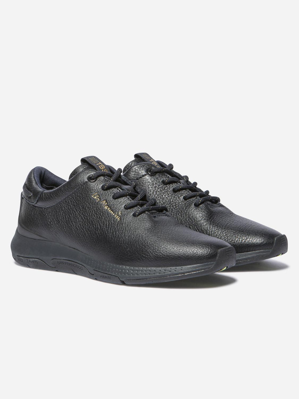 Tennis Femme Confort Cuir Bleu - 6