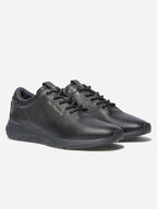 Tennis Femme Confort Cuir Bleu - 6