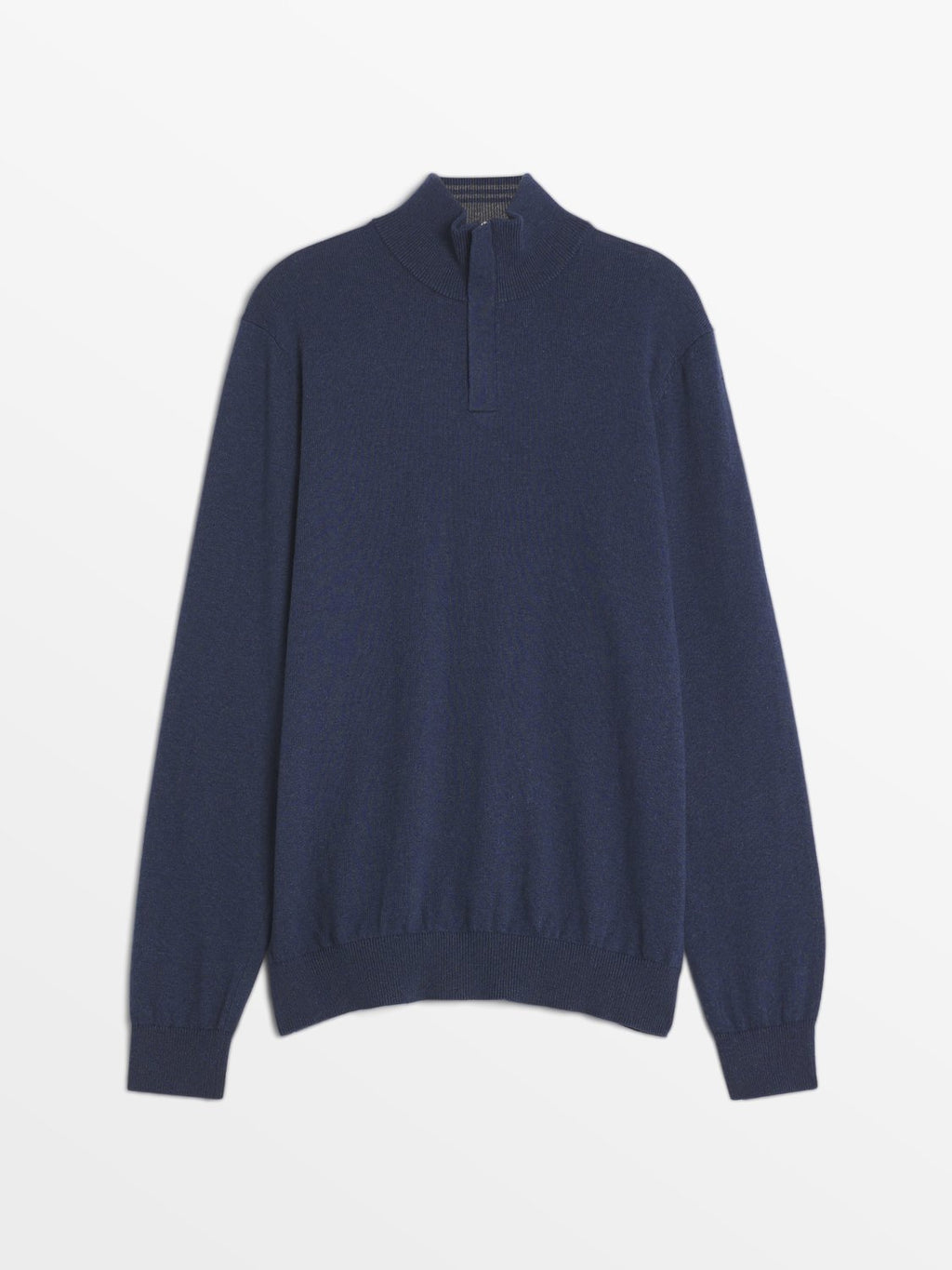 Pull Homme Col Camionneur Bleu - 2