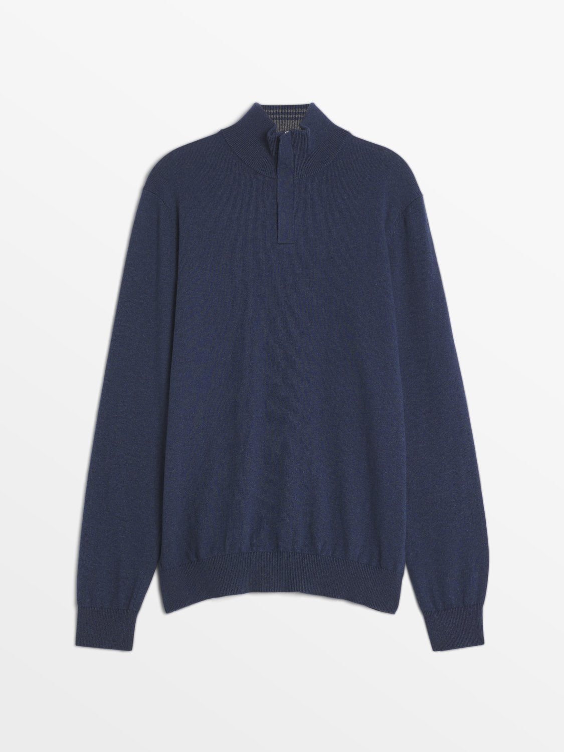 Pull Homme Col Camionneur Bleu - 2