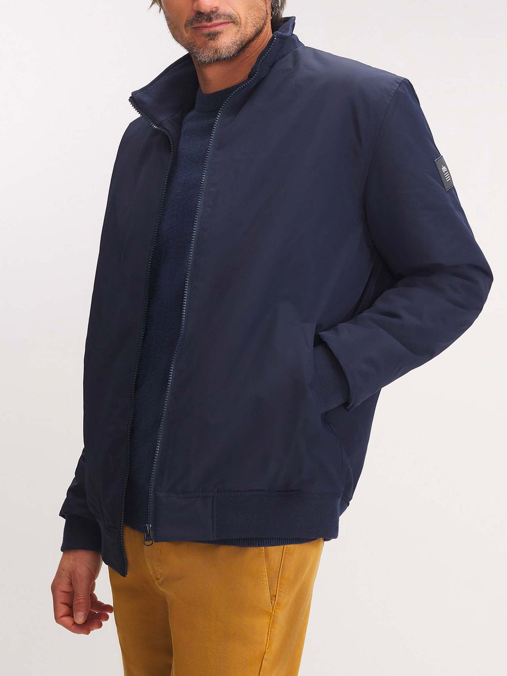 Veste Homme Imperméable Marine - 1