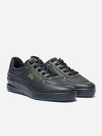 Baskets Femme Confort Dessus Cuir Marine - 4