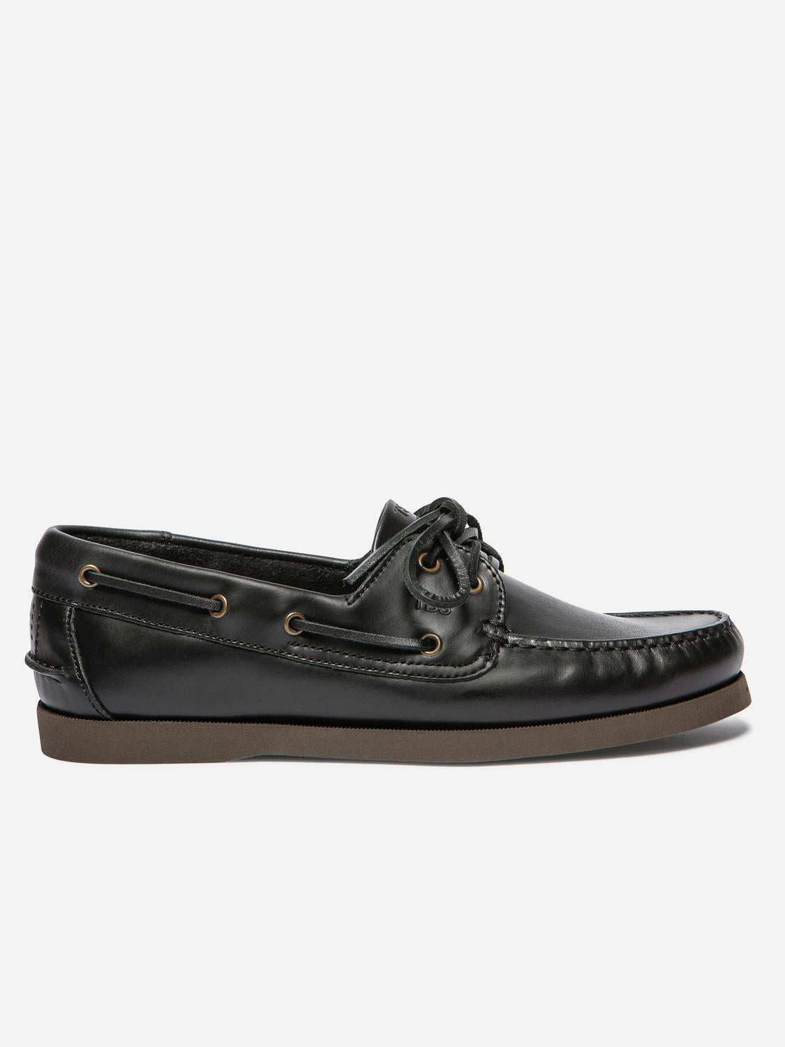 Chaussures Bateau Homme Cuir Marine et Marron - 19