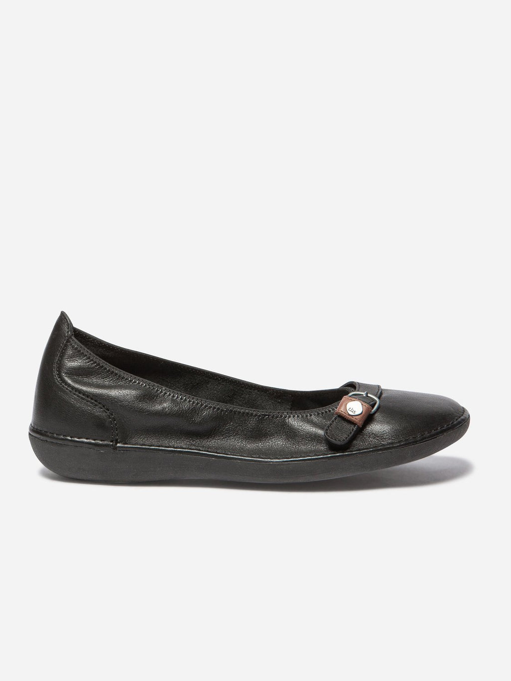 Ballerines Femme Confort Cuir Noir - 1
