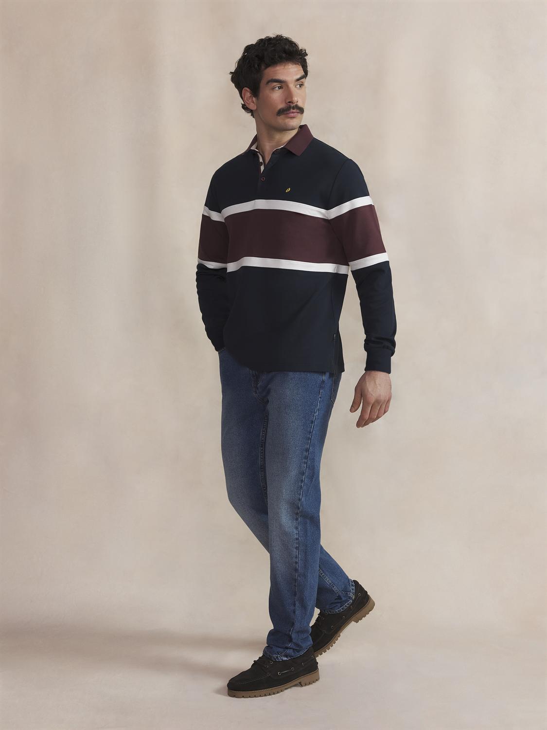 Polo Homme Marine TYLIOPOL - 2