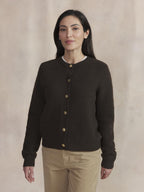 Gilet Femme Brun ALONAGIL - 1