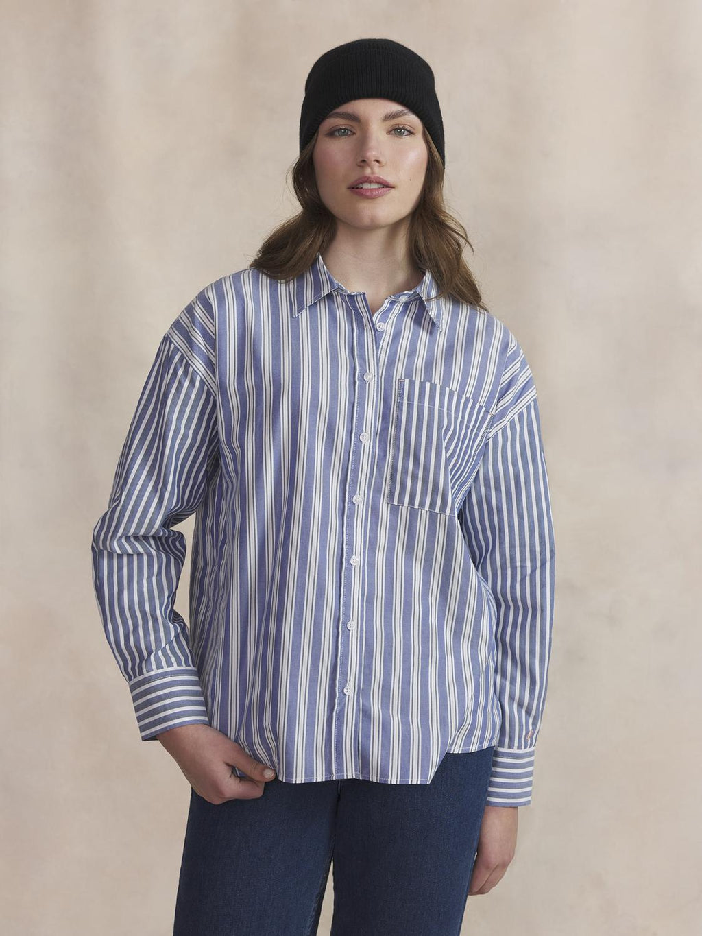 Chemise Femme Coton Indigo THEYACHE - 1