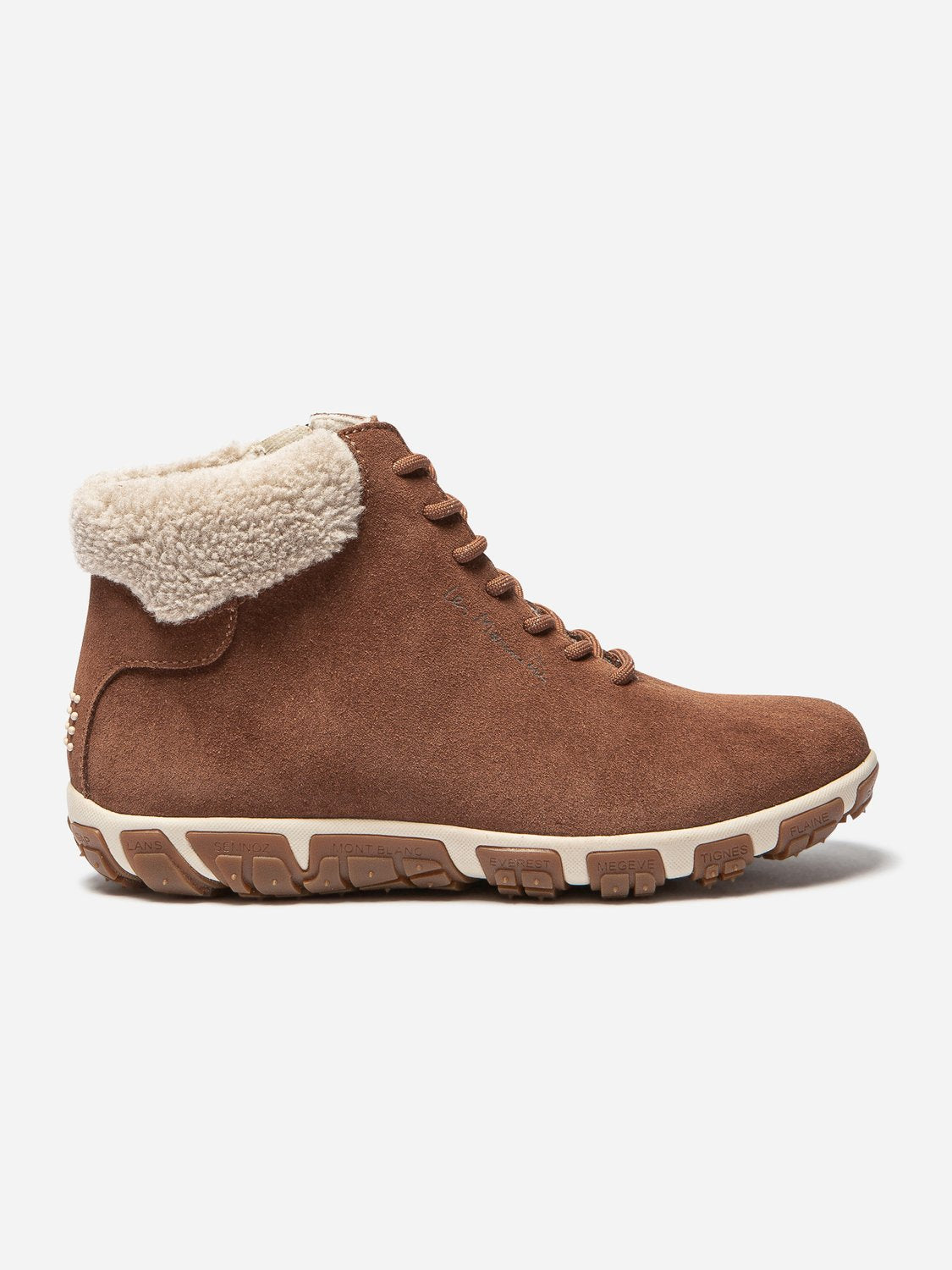 Boots Femme Doublée Feutrine Cuir Marine - 7