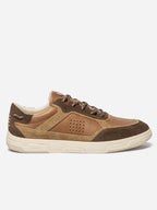 Tennis Homme Cuir Tofu Marron Ardoise GUYLHEM - 4
