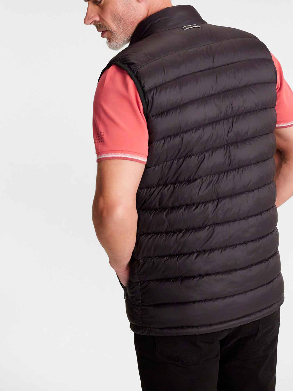 Doudoune Homme Sans Manches Matières Recyclées Marine - 4